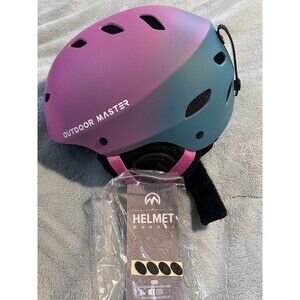 OutdoorMaster Kelvin Ski Helmet - Snowboard Helmet for Men, Women & Youth Size S